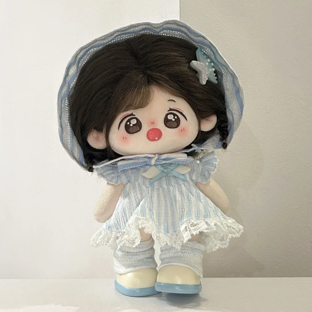 着せ替え ミニドール 15cmぬい服 20cmぬい服 替セット 帽子+ワンピース+レッグウォーマー