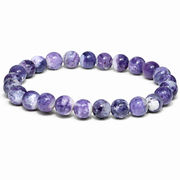 約8mm ラベンダーパープル ティファニーストーン《Tiffany Stone》希少天然石ブレスレット