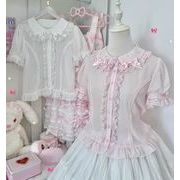 トップス シャツ 半袖 ロリータファッション カジュアルシャツ