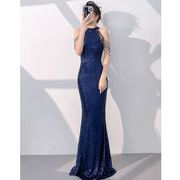 結婚式・司会者用ワンピース・花嫁ウェディングドレス・パーティードレス・披露宴/写真撮影  ロングドレス
