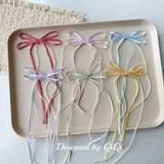 新入荷 蝶結び デコパーツ 生地 パッチ 刺繍アップリケDIY ヘアアクセサリーバッグ装飾 貼り付けパーツ