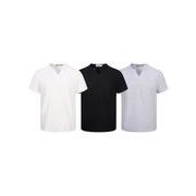 2026 夏 新作 半袖Tシャツ ヴィンテージVネック半袖Tシャツ メンズ