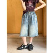 2026春夏新作★韓国風子供服★ベビー服 ★キッズ服★ボトムス★ショットパンツ★デニム ジーンズ