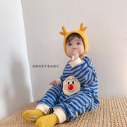 秋冬ベビー帽子 耳付き防寒ニット帽 赤ちゃん 可愛い宮廷風ヘッドキャップ 春秋ヘッドラップ