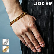 【喜平チェーンブレスレット】JOKER メンズ 手首 ゴールド シルバー 新作 2026 即日出荷