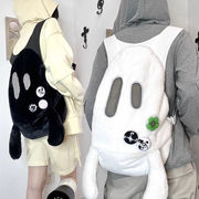 中綿 リュックサック スクールバッグ もこもこ モノトーン 大容量 オリジナル 可愛い カジュアル 着回し