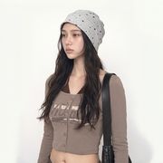 帽子　ビーニー　レディース　韓国ファッション　春夏
