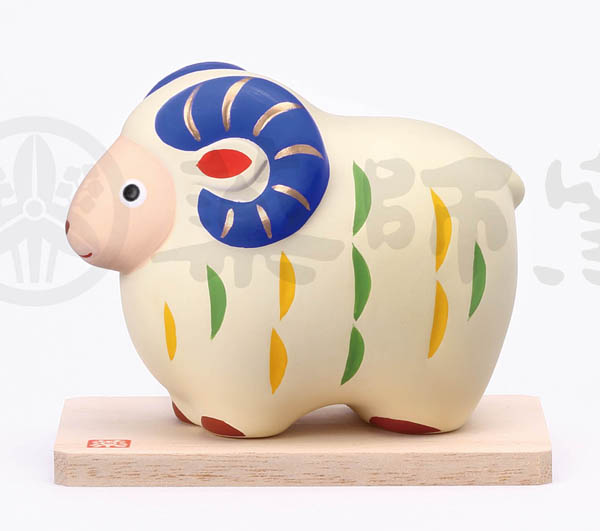 ☆開運招福の干支☆ 縁起の良い置物【錦彩 招福未(恵祥)】 | 卸売