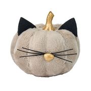【2026AW新作】置物 ハロウィン パンプキンキャット　グレー  HW000380-015