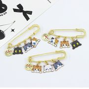 新作 ブローチ 上品デザイン おしゃれ アクセサリー 3色