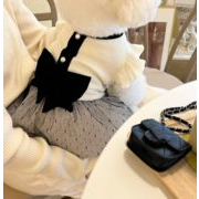 犬服  秋冬 可愛い ワンピース  柔らかい ペット用品  カワイイ 小型犬 中型犬  散歩