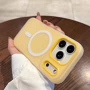 2026 新品 iPhoneケースiPhone17/Air/Pro/ProMax 対応 ジェリー磁気吸着  マット  耐衝撃