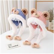 帽子　ニット帽  女の子男の子 秋冬 かわいい　あたっかい　防寒