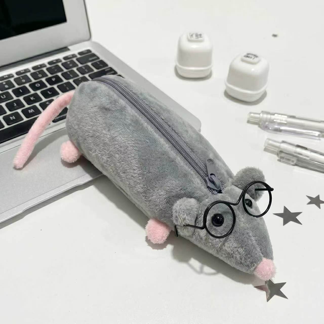 2026新品 筆箱 ペンケース 新入学 デザイン文具 可愛いデザイン  ぬいぐるみ プレゼント ハムスター