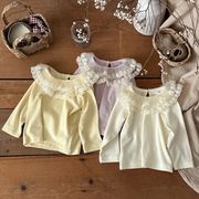 2026新作韓国子供服 ベビー服  キッズ女の子 長袖トップス3色73cm-110cm
