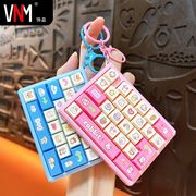 2026新作★ファッション★キーホルダー　バッグチャーム★ミニキーボード