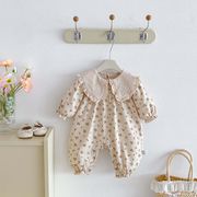 2026秋新作 赤ちゃん セーター つなぎ 子供服  キッズ服  ベビー  ロンパース つなぎ