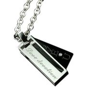 ステンレス ジュエリー love-u  ネックレス