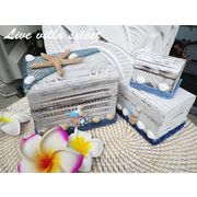 【値下げ】マリン小物入れSML3点セットシェル【S3-1】