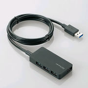 ELECOM(エレコム) USB3.0対応ACアダプタ付き4ポートUSBハブ U3H-A408SBK