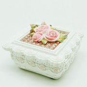 ローズ小物入れ