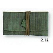 【ご紹介します！信頼の日本製！シンプルなデザイン＆上質な麻で作られた念珠袋！】緑