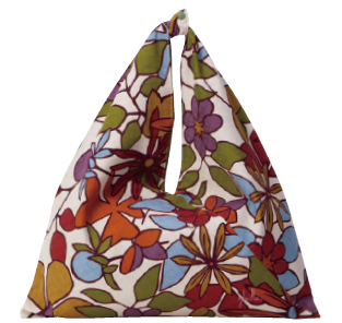 【ご紹介します！独特の色彩で人気のシビラ風呂敷をおしゃれな袋に！東袋！】POPURRI  ベージュ