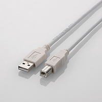 エレコム USB2.0ケーブル 5.0m A-Bタイプ U2C-BN50WH