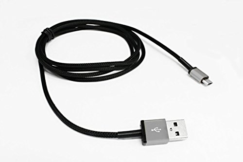 急速充電対応USB堅牢ケーブル 150cm シルバー QX-045SV