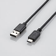 エレコム USB2.0ケーブル A-TypeC U2C-AC15BK