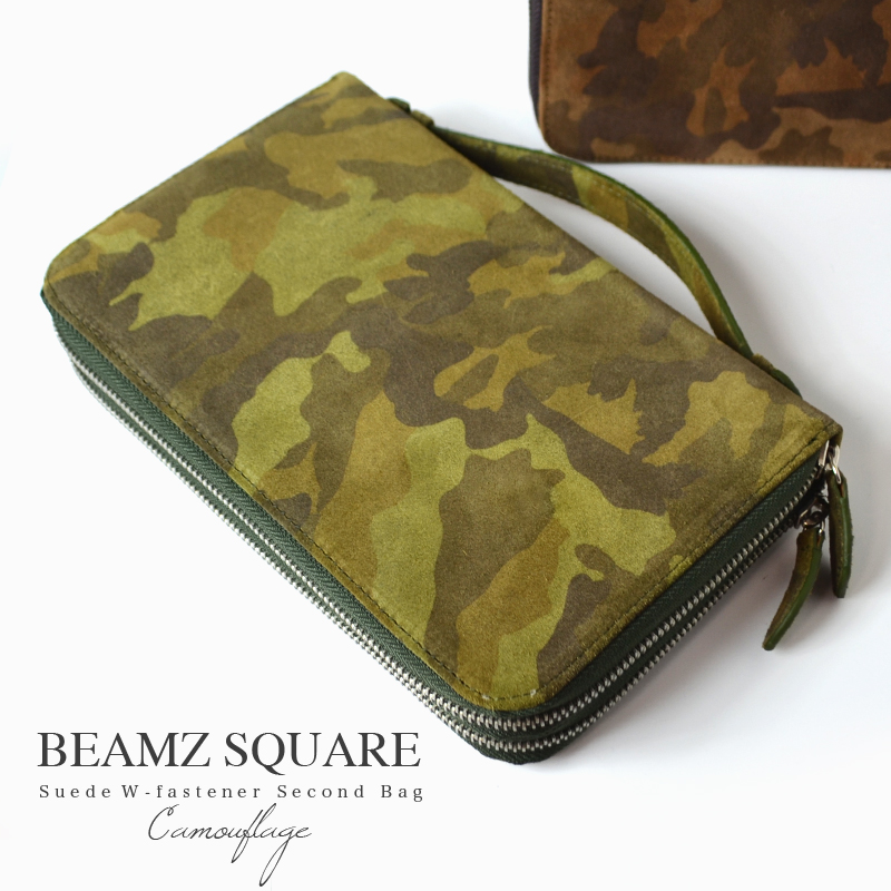 セカンドバッグ BEAMZSQUARE スエード牛革 bs-2466 www.krzysztofbialy.com