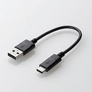 エレコム USB2.0ケーブル 認証品 A-C MPA-AC01NBK 0.15m