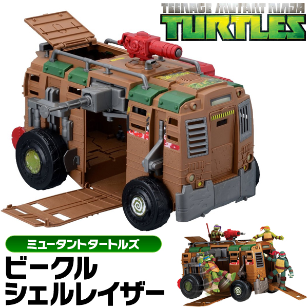 迫力のビッグサイズ TMNT 数々のギミックを搭載 ◇ ミュータント