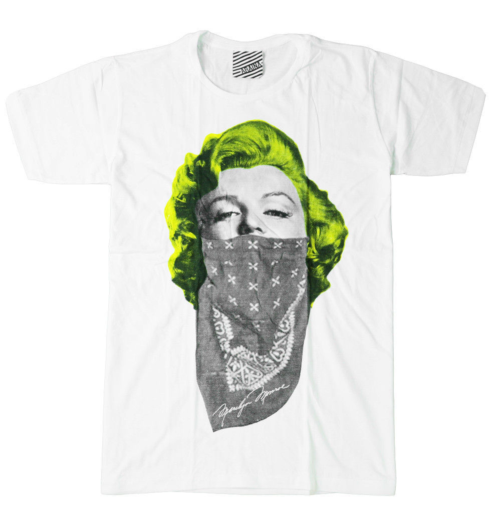 プリントtシャツ Marilyn Monroe マリリン モンロー バンダナ メンズ レディース 半袖 おもしろ おしゃれ アパレル 株式会社 パッショーネ 問屋 仕入れ 卸 卸売の専門 仕入れならnetsea