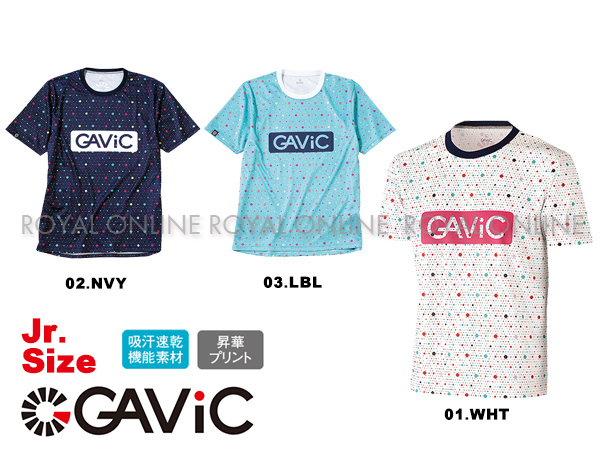 【ガビック】　GA8626 プラクティス Tシャツ　全３色　ジュニア
