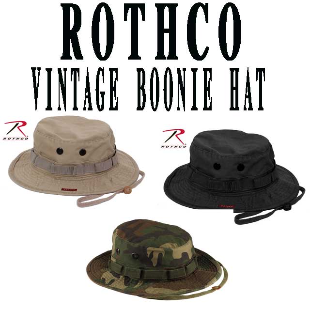 ★3カラー♪　Rothco Vintage Boonie Hat   11838