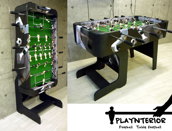 PLAYNTERIOR/プレインテリア 【ST-2006TFL】 木製テーブルサッカー