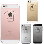 iPhone SE 5S/5 対応 アイフォン ハード クリア ケース カバー 果物 Tシャツ