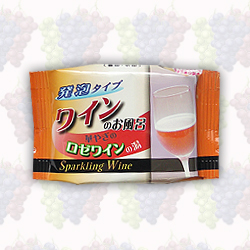 入浴剤（バスタブレット）　スパークリング・ワインのお風呂・華やぎのロゼワインの湯 /日本製   sangobath