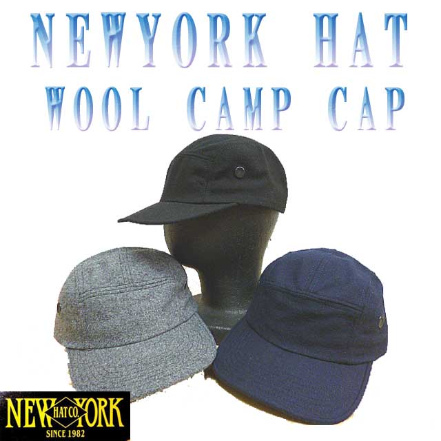 　NEWYORK HAT ＃9383　WOOL　CAMP　CAP 12735