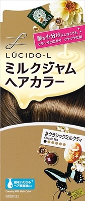 ルシードエル ミルクジャムヘアカラー クラシックミルクティ 医薬部外品 ヘアカラー 黒髪用 雑貨 ハリマ共和物産 株式会社 問屋 仕入れ 卸 卸売の専門 仕入れならnetsea