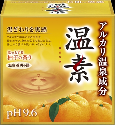 温素　柚子の香り 【 アース製薬 】 【 入浴剤 】