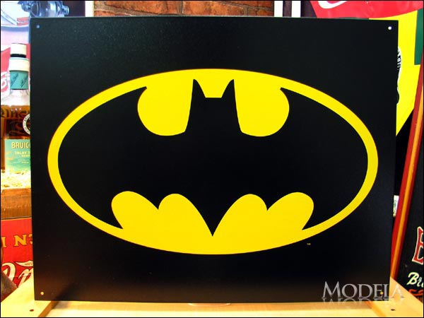 アメリカンブリキ看板 大人気 BATMAN バットマン ロゴ