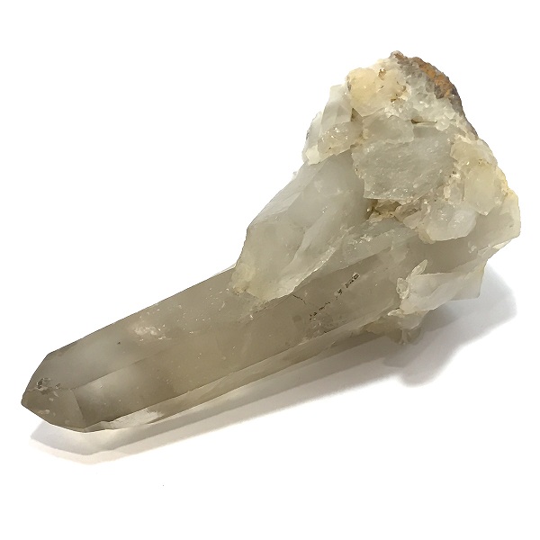 ≪特価品≫天然石 パワーストーン スモーキークォーツ(Smokey quartz)/マダガスカル産 116x55x55mm  210g