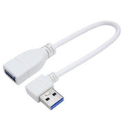 変換名人 USB3.0L型ケーブル延長20(左L) USB3A-CA20LL