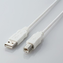 エレコム エコUSBケーブル(A-B・1.5m) USB2-ECO15WH