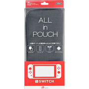 アンサー Switch用 ALL in POUCH(グレー) ANS-SW008GY