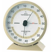 EMPEX 温度・湿度計 スーパーEX高品質 温度・湿度計 卓上用 EX-2718 シャン