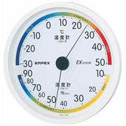 EMPEX 温度・湿度計 エスパス 温度・湿度計 壁掛用 TM-2331 ホワイト