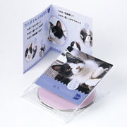 サンワサプライ インクジェットCD・DVDケースカード(見開き・つやなしマット) JP-I